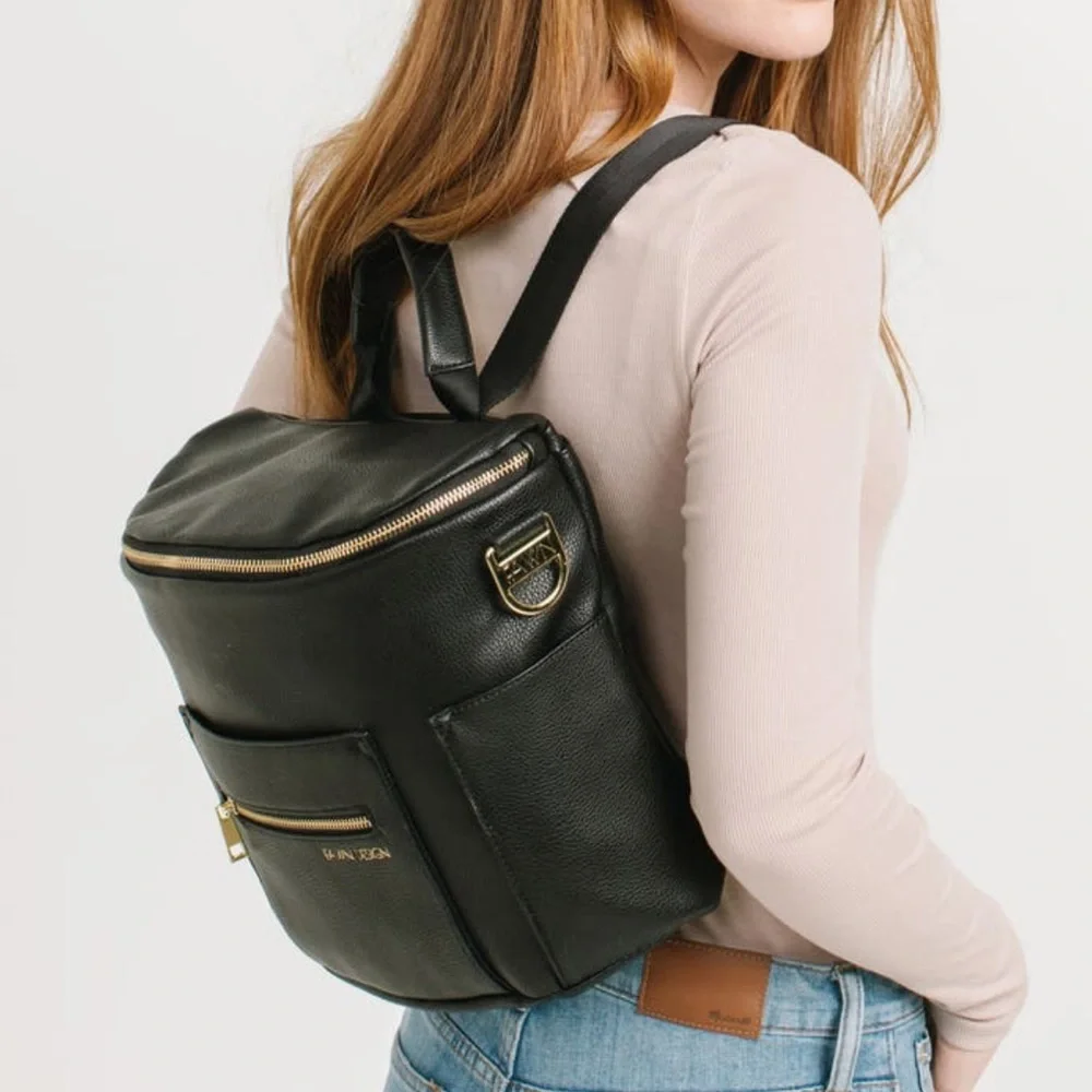 Fawn Design Mini Convertible Faux Leather Bag